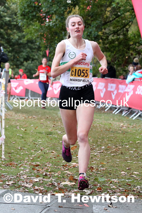 Senior womens 2021 National Cross Country Relays, Berry Hill Park, Mansfield. Photo: David T. Hewitson/Sports for All Pics
